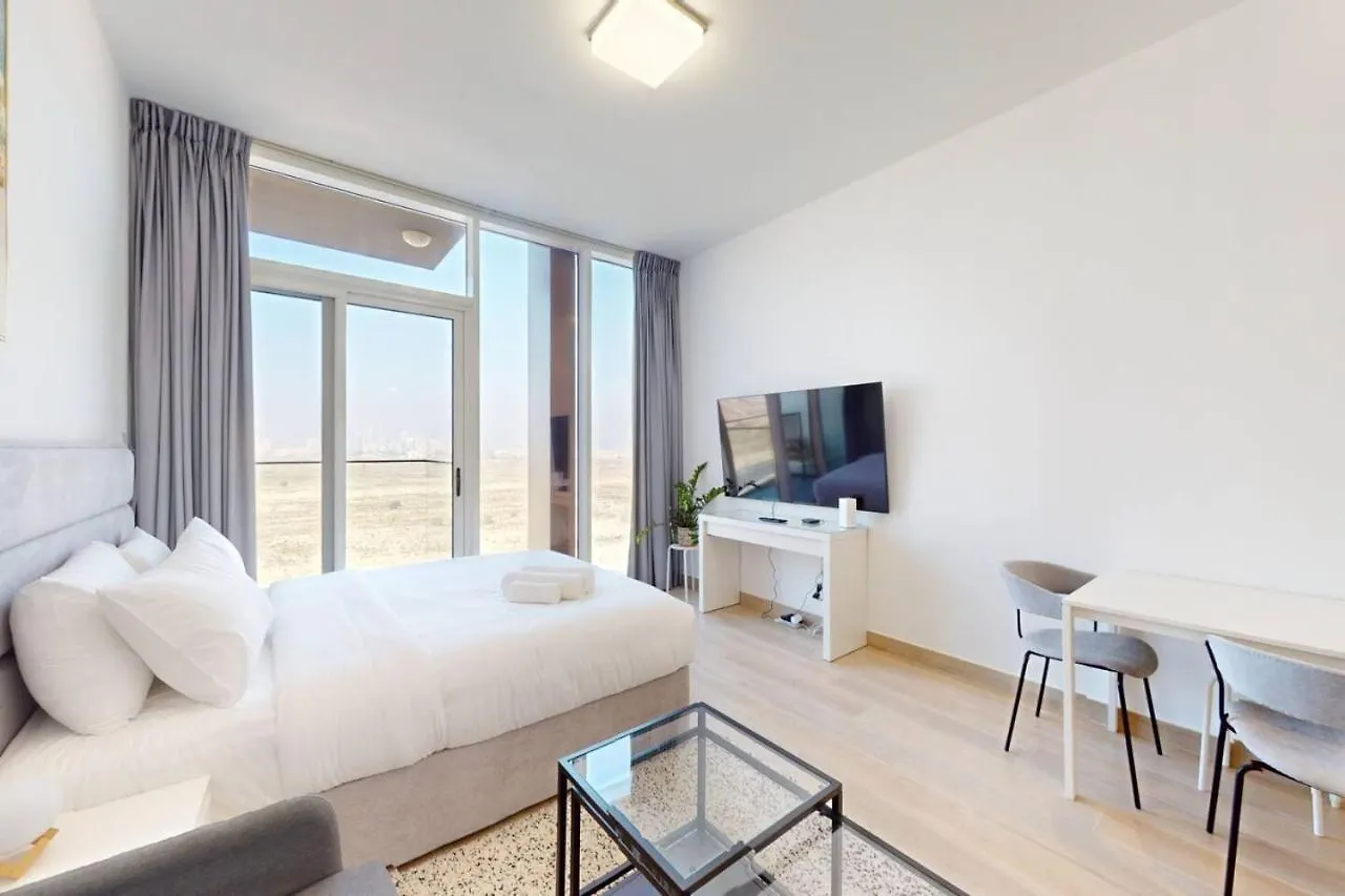 Apartment Bloom Tower B - Aesthetic Studio In Jvc Dubai